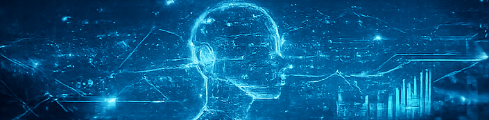 Modelo de inteligencia artificial procesando datos en tiempo real